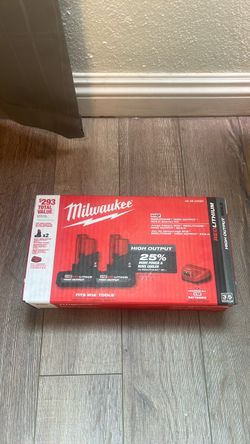 Milwaukee M12 5.0Ah Batteries (2) + Charger – $140 OBO