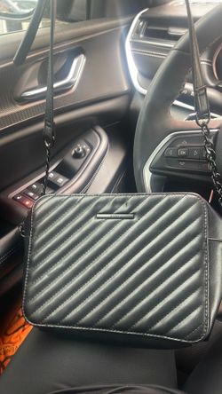 Matte black ALDO crossbody