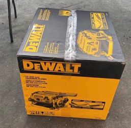 DEWALT 15 Amp Corded 13 in. Heavy-Duty 2-Speed Bench Planer with (3) Knives, In Feed