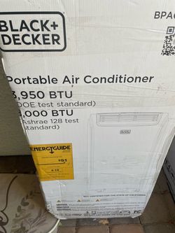 Black+Decker Portable Air Conditioner 8,000 BTU