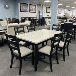 7PC Dining Table Set 