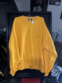 Vintage Yellow Starter Sweatshirt