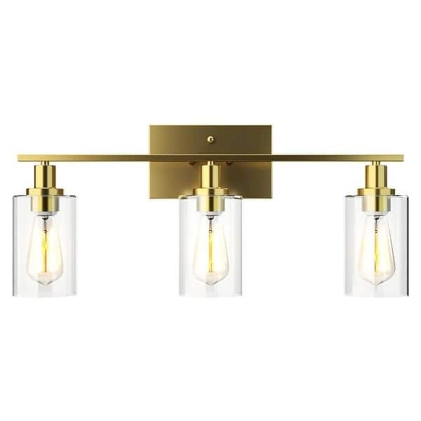 Costway 3 Light Wall Sconce Modern Bathroom Vanity Light 