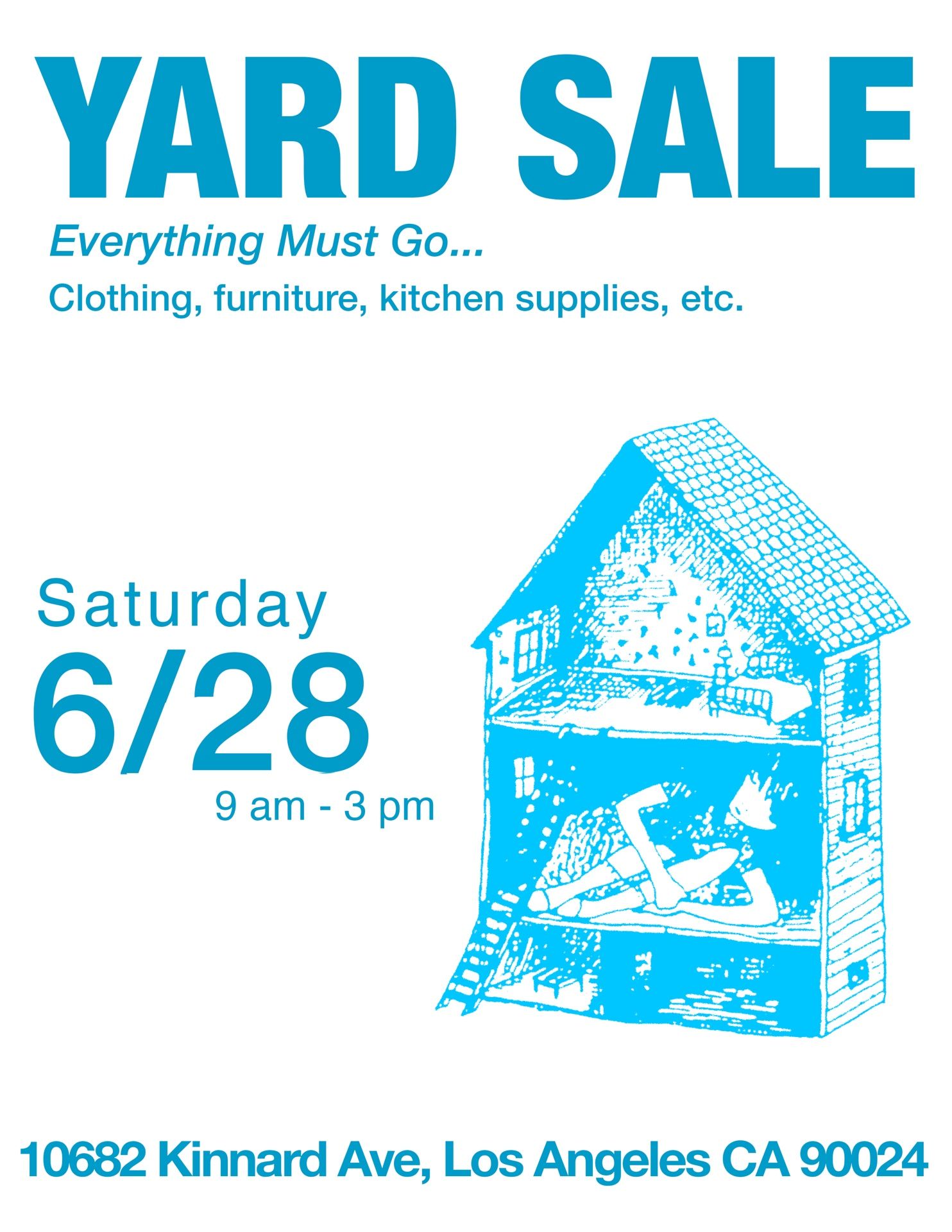 Yard Sale In Westwood