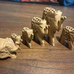 Vintage Elephant Figurines