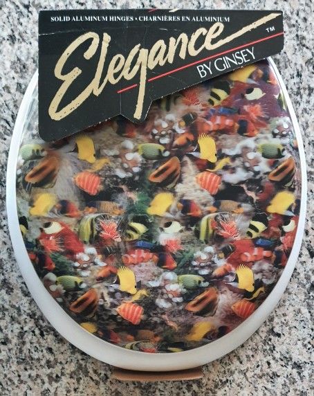 Soft Cushioned Holographic Toilet Seat Cover