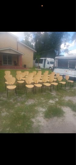 Teardrop chairs,count 25.00 ,375.00 or best offer