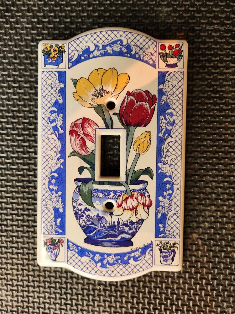 Decorative Ceramic Light Switch 