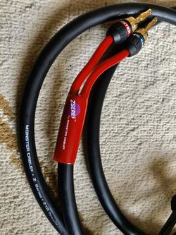 Monster cable ZR1 reference speaker cables
