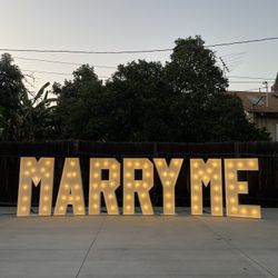 Marquee Letter A-Z 