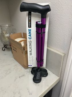 Honeybull Walking Cane Purple