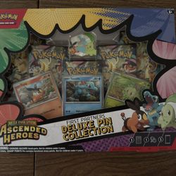 Pokemon First Partner Delux Pin Collection $55