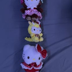 Hello Kitty Limited Plushies $25/each