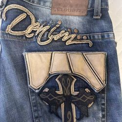biker jeans / motorcycle rider jeans 