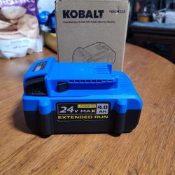 Kobalt Battery 24v Max 4.0 Ah Extended Run