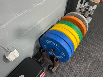 Everyday Essentials Color Bumper Plate Set