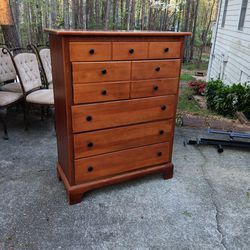 5 Drawer Solid Wood Dresser 