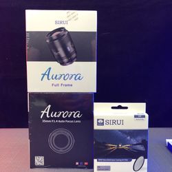 Sirui Aurora 35mm f/1.4 Lens Full Frame AF/MF Switch 