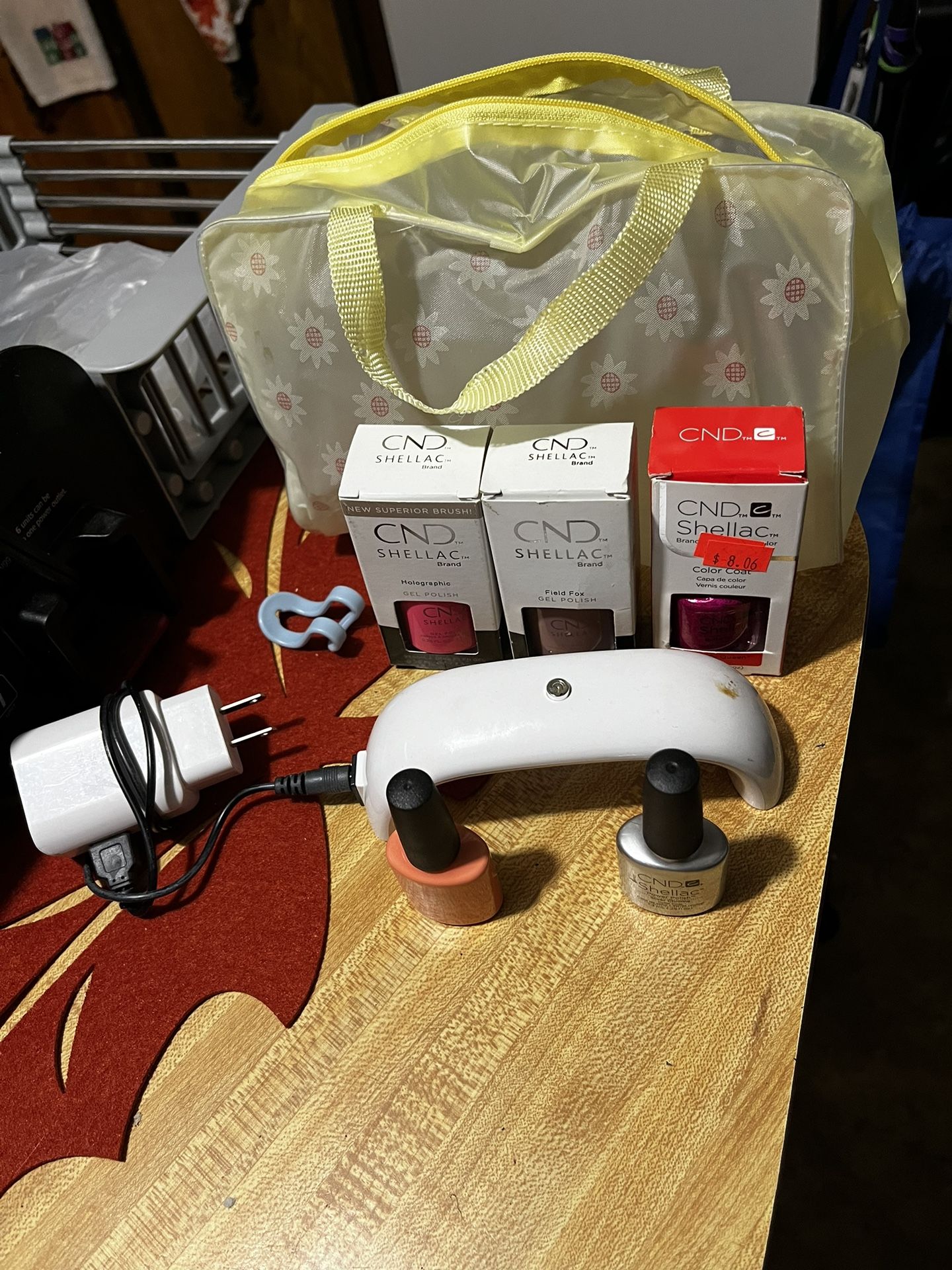 Shellac Nail Polish With Curing Light