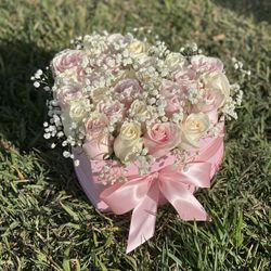 Heart Shaped Flower Arrangement