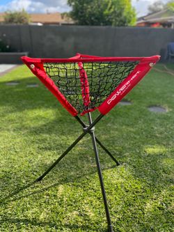 PowerNet Baseball Softball Ball Caddy, Portable Batting Practice Caddy Holds up to 60 Baseballs, Softballs, Weighted Balls Training and Drills (Black)