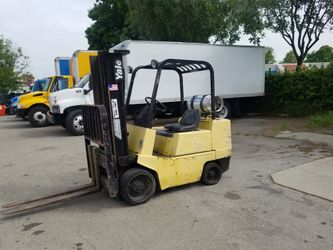 Yale forklift 6000 pound capacity 3 stage side shift