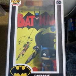 Funko pop Dc exclusives comic covers Batman #2