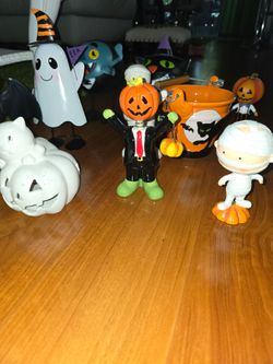 Halloween porcelain and metal great condition 👌