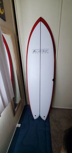 Ben Milano 6'3" fish surfboard