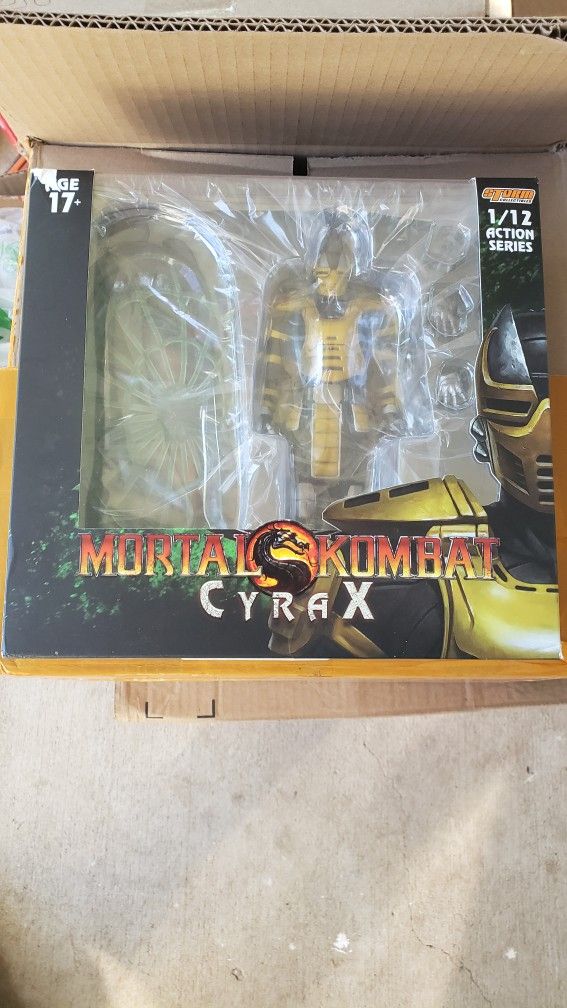 Storm collectibles Mortal Kombat 3 MK3 Cyrax Mk1 Game Movie Toy