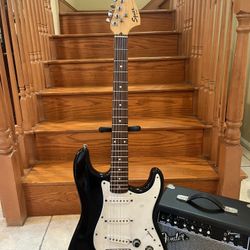 Squier Affinity Stratocaster W/ Fender Amp