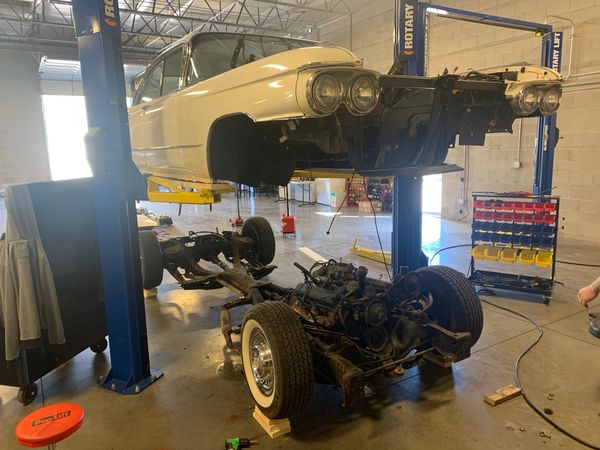 1960 Cadillac Sedan Deville Complete Rolling Chassis Only