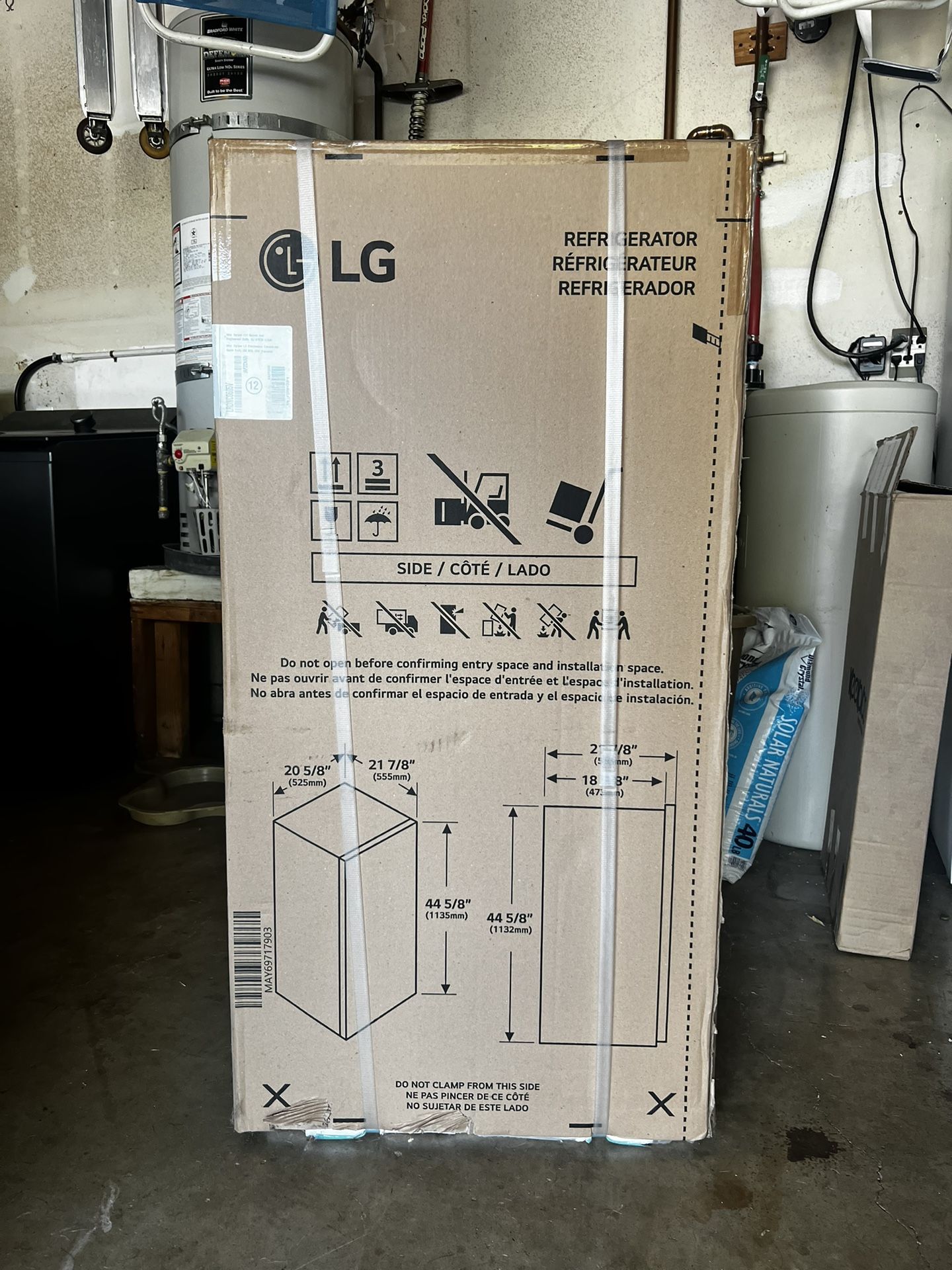 LG 6 Cu. Ft Single Door refrigerator