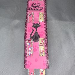 Cute Pink And Yellow 2 Cat Collars 