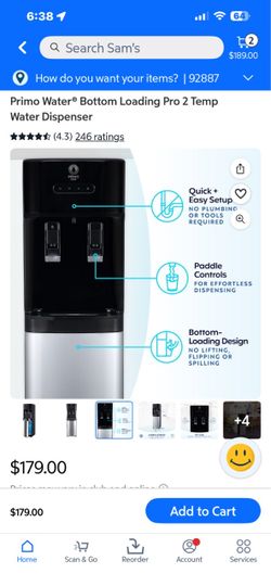Primo Water Bottom Loading Pro 2 Temp Water Dispenser