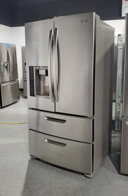 LG 4-Door Stainless Steel Refrigerator
