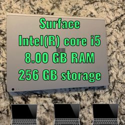 Surface Book Core i5 8GB 256SSD 