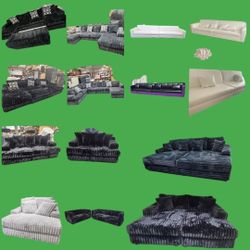 Brand NEW SECTIONAL COUCHES Sofas CHAISE