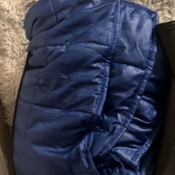 Weighted Blanket King Size 25lbs (88"x104"', Dual-Sided), Reversible King Weighted Blanket with Cozy