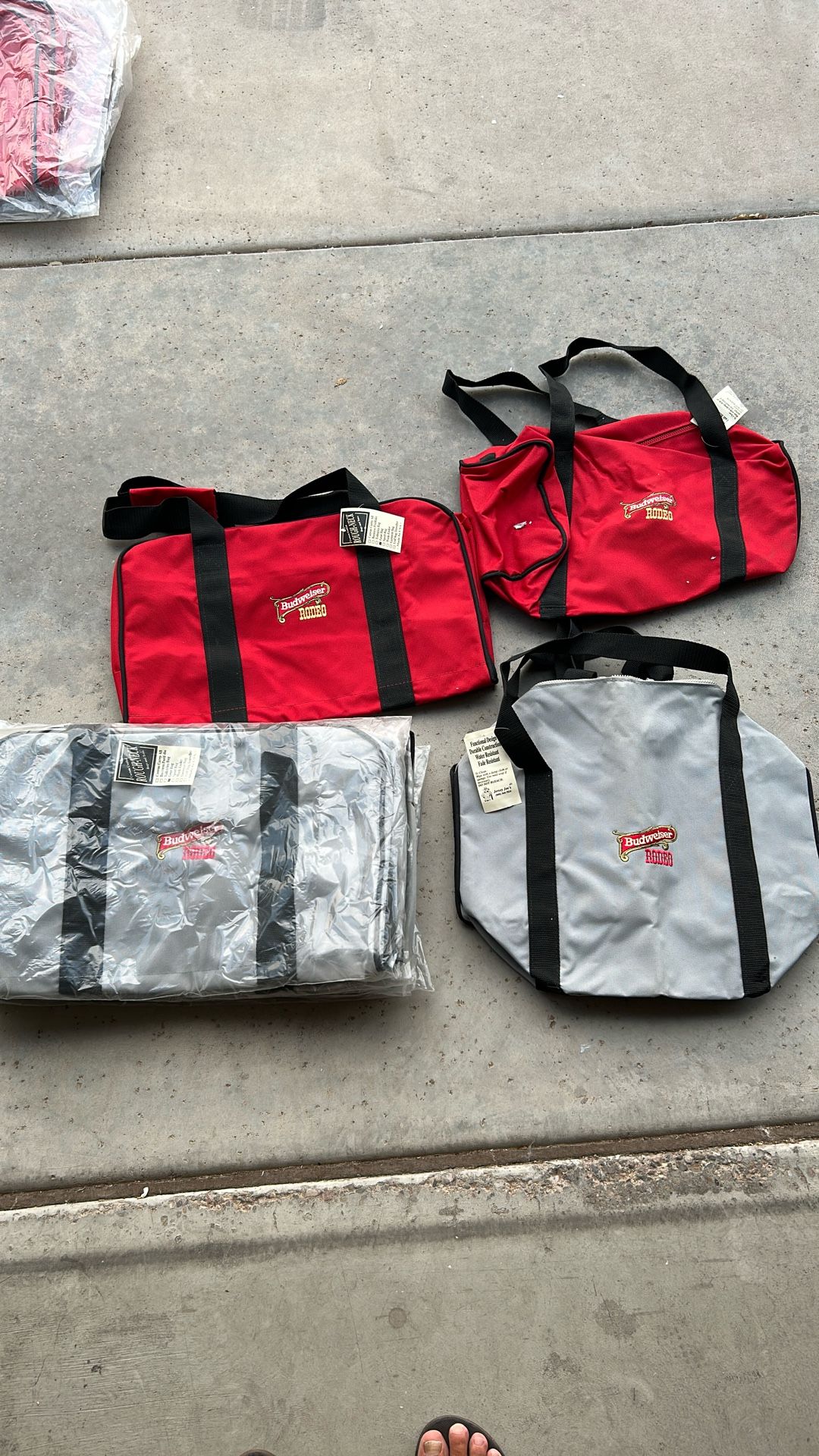 Budweiser Rodeo Embroidered Duffel Bag