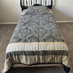 Twin Bed And Headboard