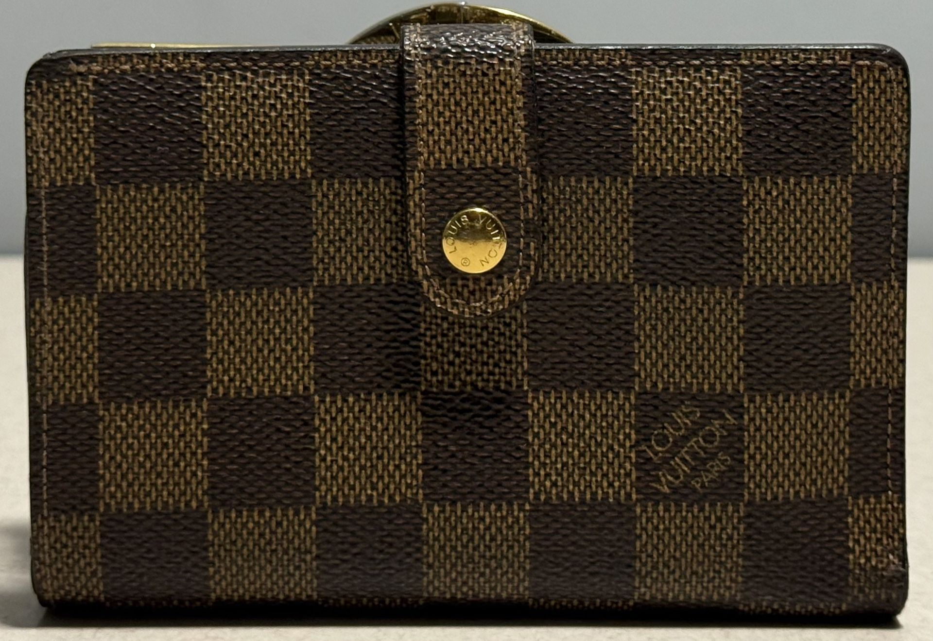 Louis Vuitton Damier Ebene Portefeuille Viennois Bifold Wallet