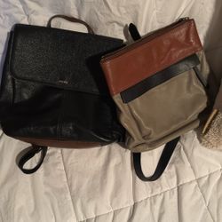 2 Leather FOSSIL Purses