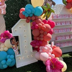 Marquee Balloon Garland Moana 