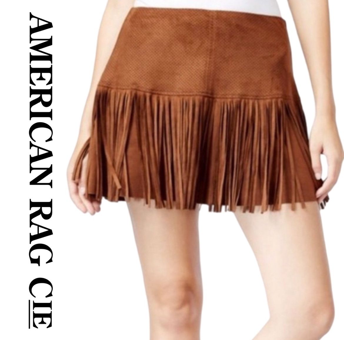 NWT American Rag Vegan Suede Mini Skirt Size 3 PRICE FIRM