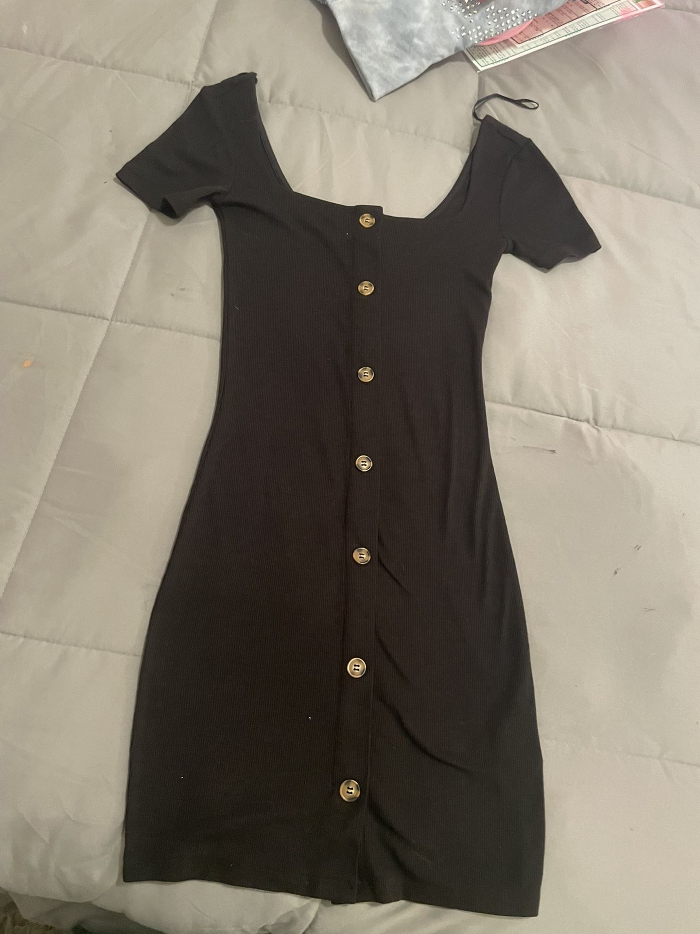 H&M XS Fitted Dress NWOT
