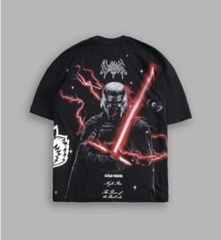 DARC SPORT STAR WARS THE DARK SIDE "SIDE BY SIDE" TEE IN BLACK SIZE L Kylo ren