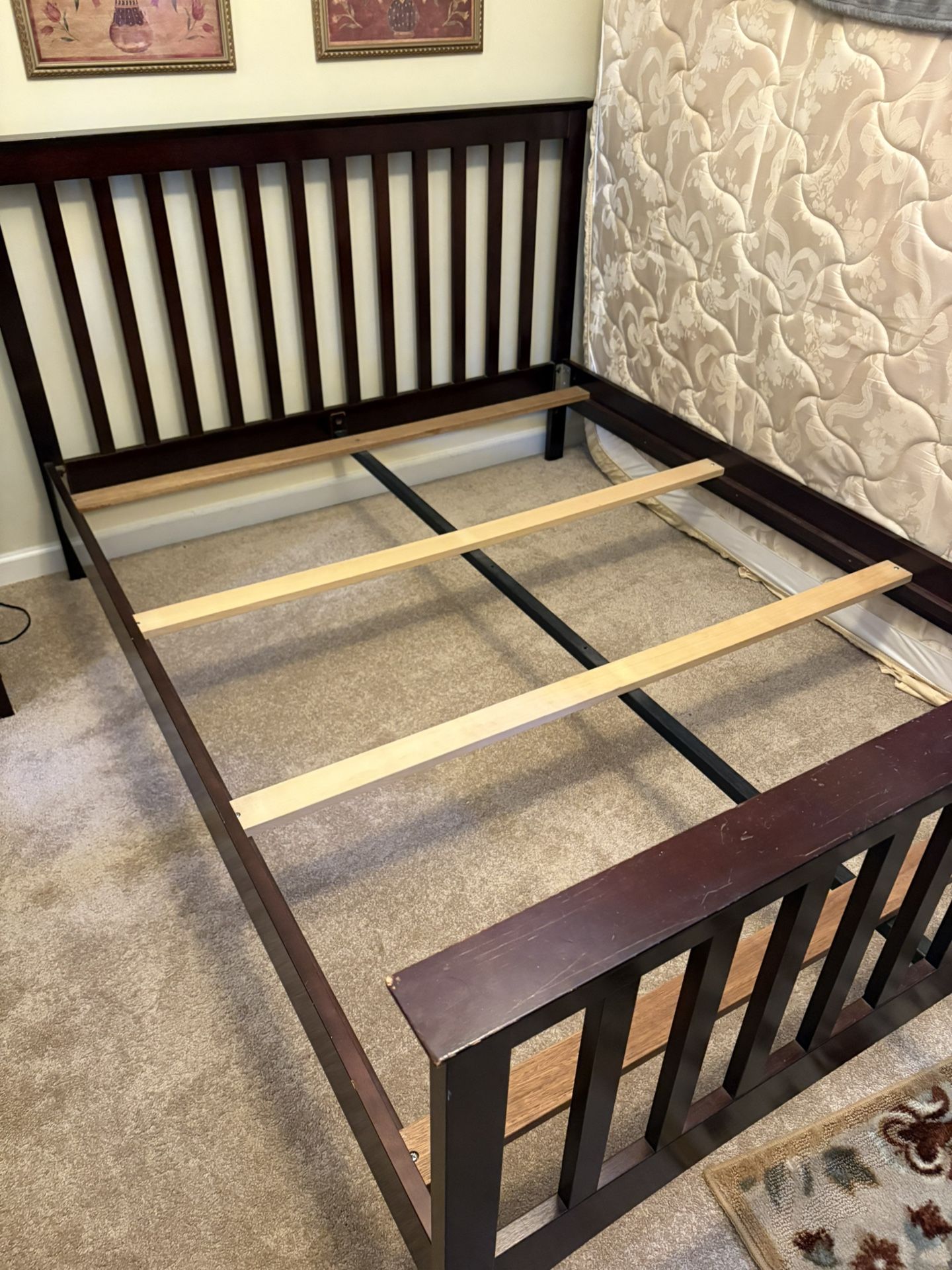 Nice Wood Queen Size Bed Frame