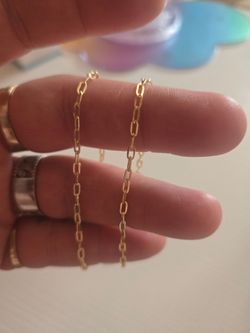 10k paper clip bracelets