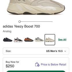 Yeezy 700 Analog 10.5